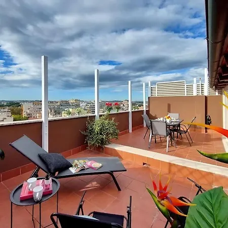 Terrace Mariu Lägenhet Rom